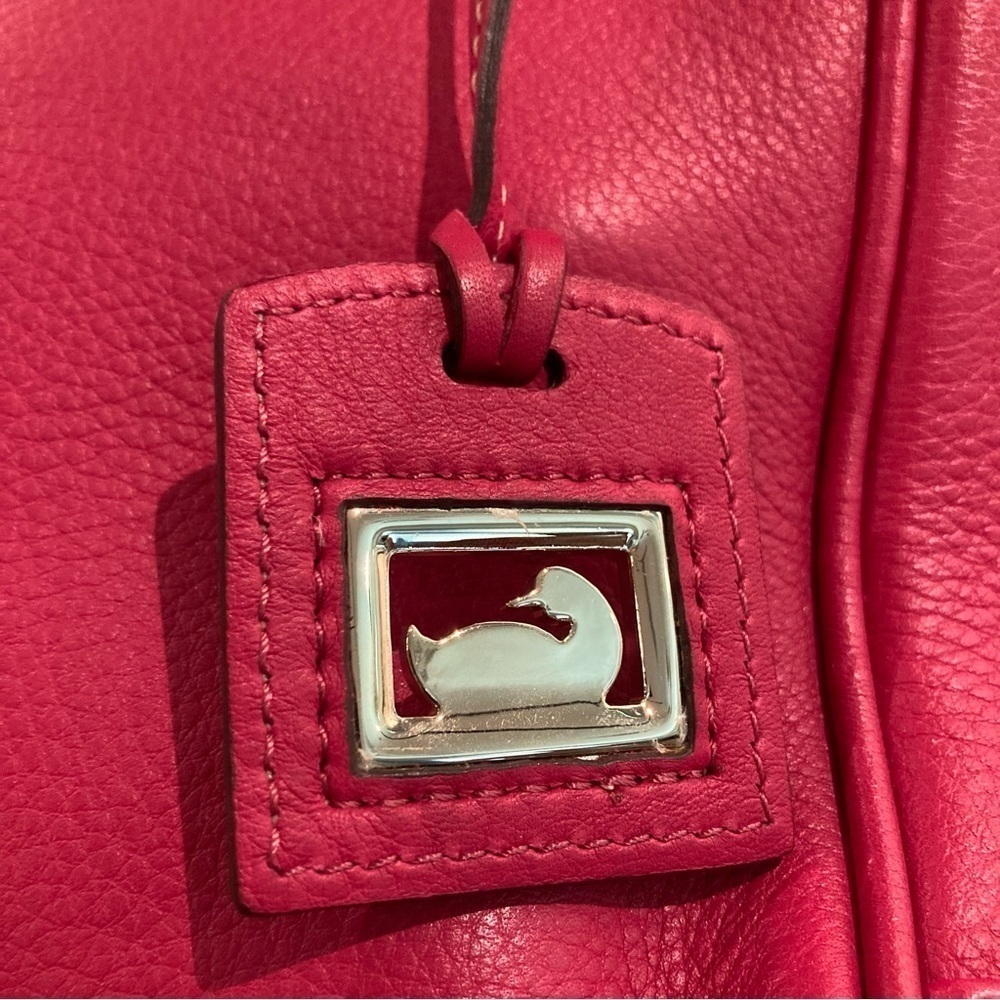 DOONEY & BOURKE Authentic Vintage Leather Portofino Zip Zip Hand Shoulder Bag - Picture 2 of 16